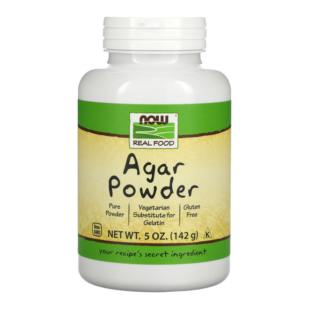 Now Food Agar Pure Powder Kosher, 5 Oz